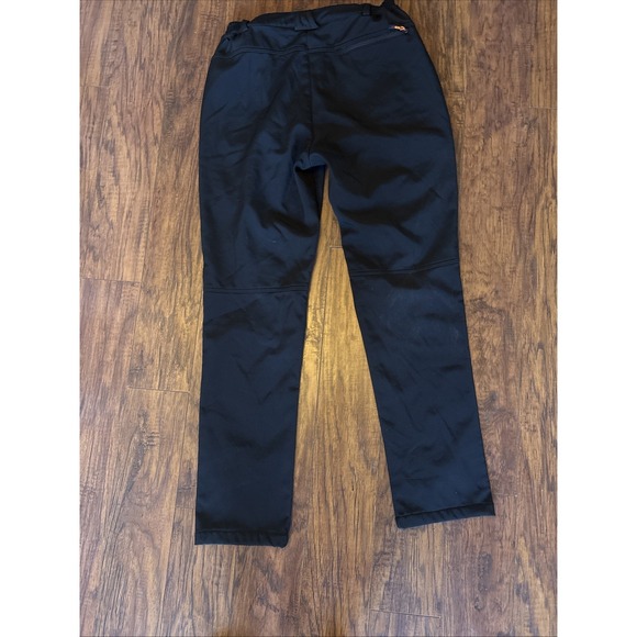 OutdoorSport Wei-Tex Men's Medium  Black Fleece Lined Hiking/Snow Pants - Picture 8 of 9